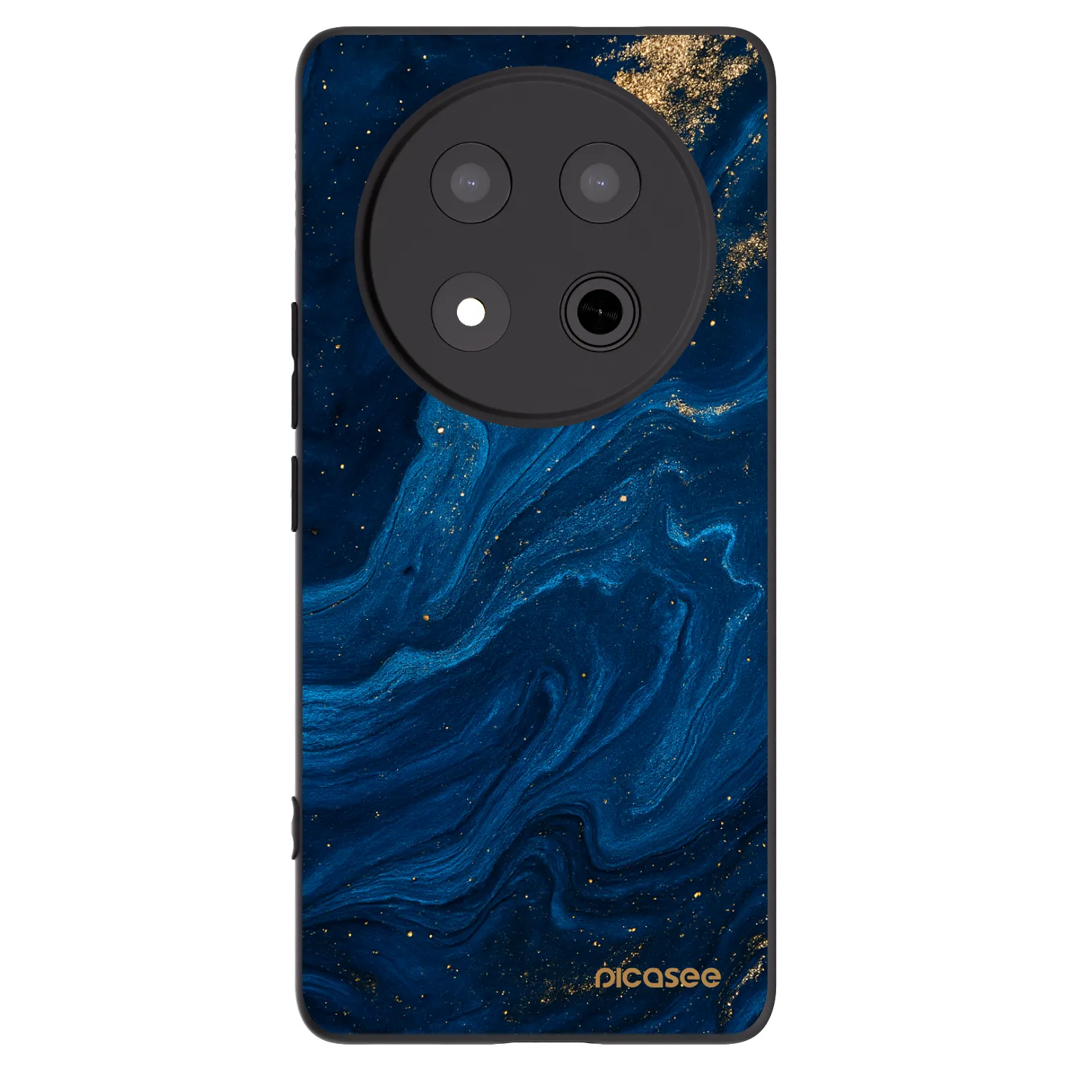 Picasee fekete szilikon tok az alábbi mobiltelefonokra Honor Magic7 Lite 5G - Blue