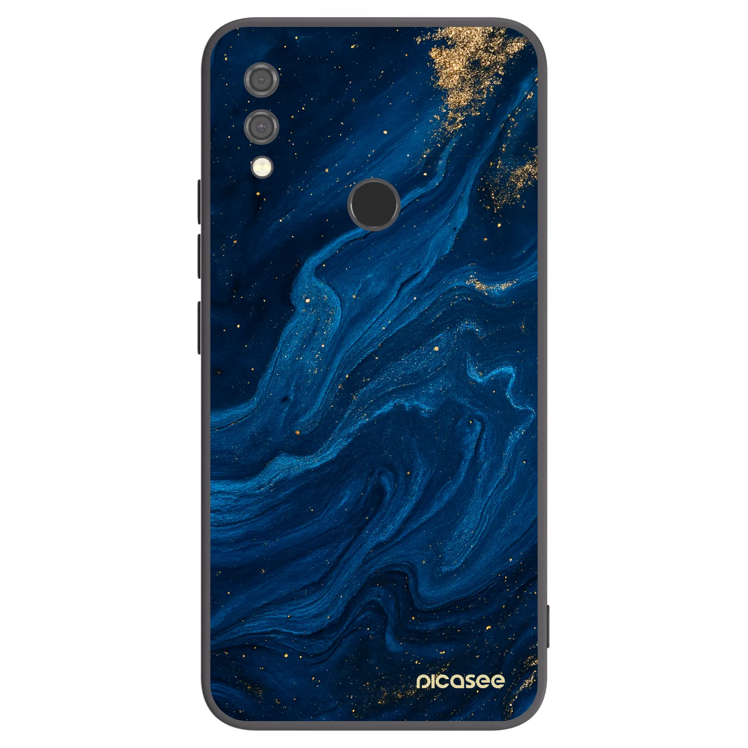 Picasee fekete szilikon tok az alábbi mobiltelefonokra Xiaomi Redmi Note 7 - Blue