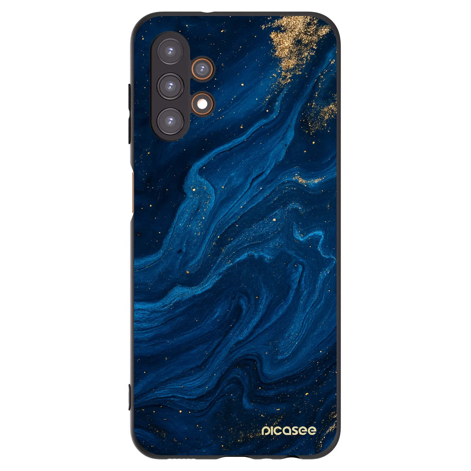 Picasee fekete szilikon tok az alábbi mobiltelefonokra Samsung Galaxy A13 5G - Blue