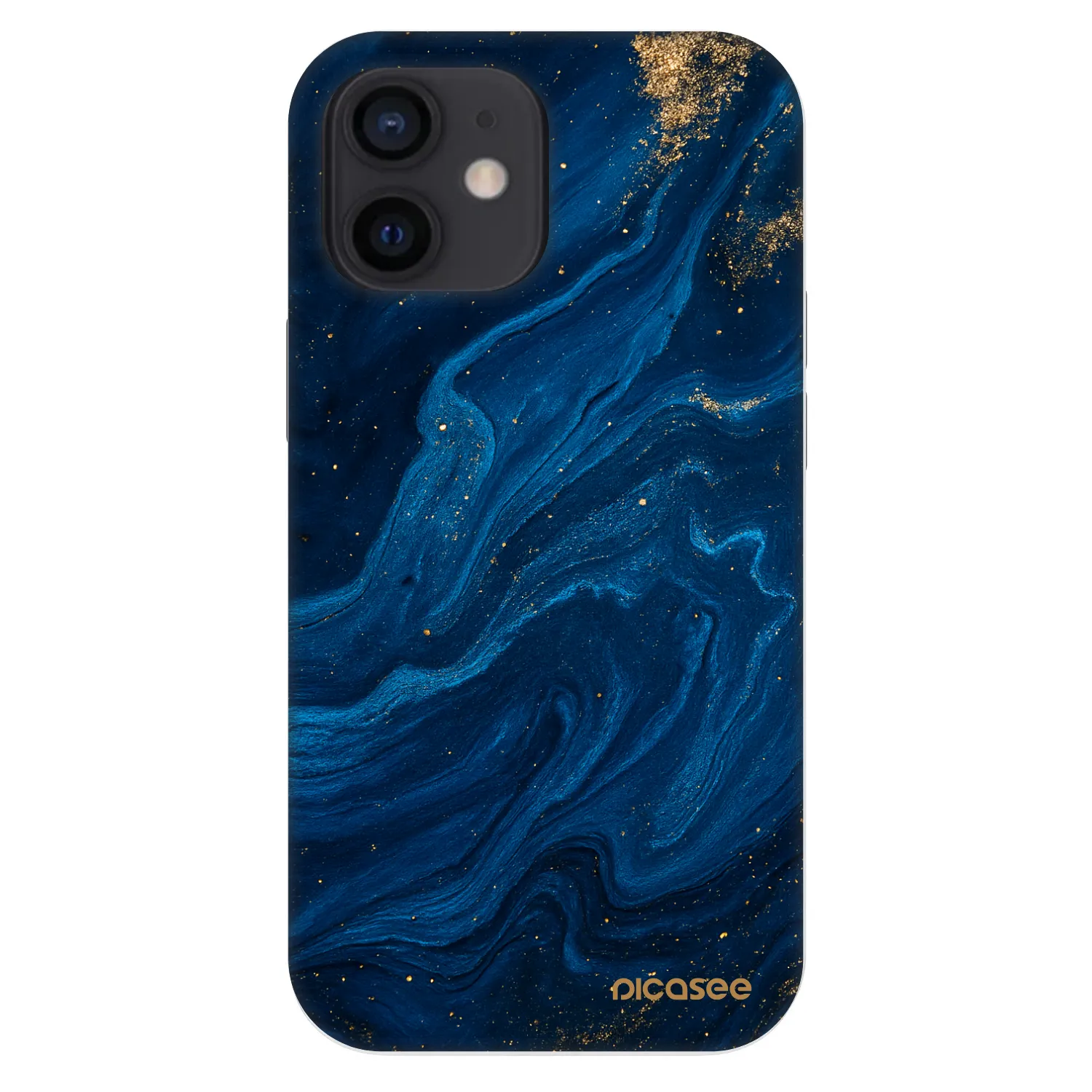 Picasee Fashion Case Apple iPhone 12 mini - Blue