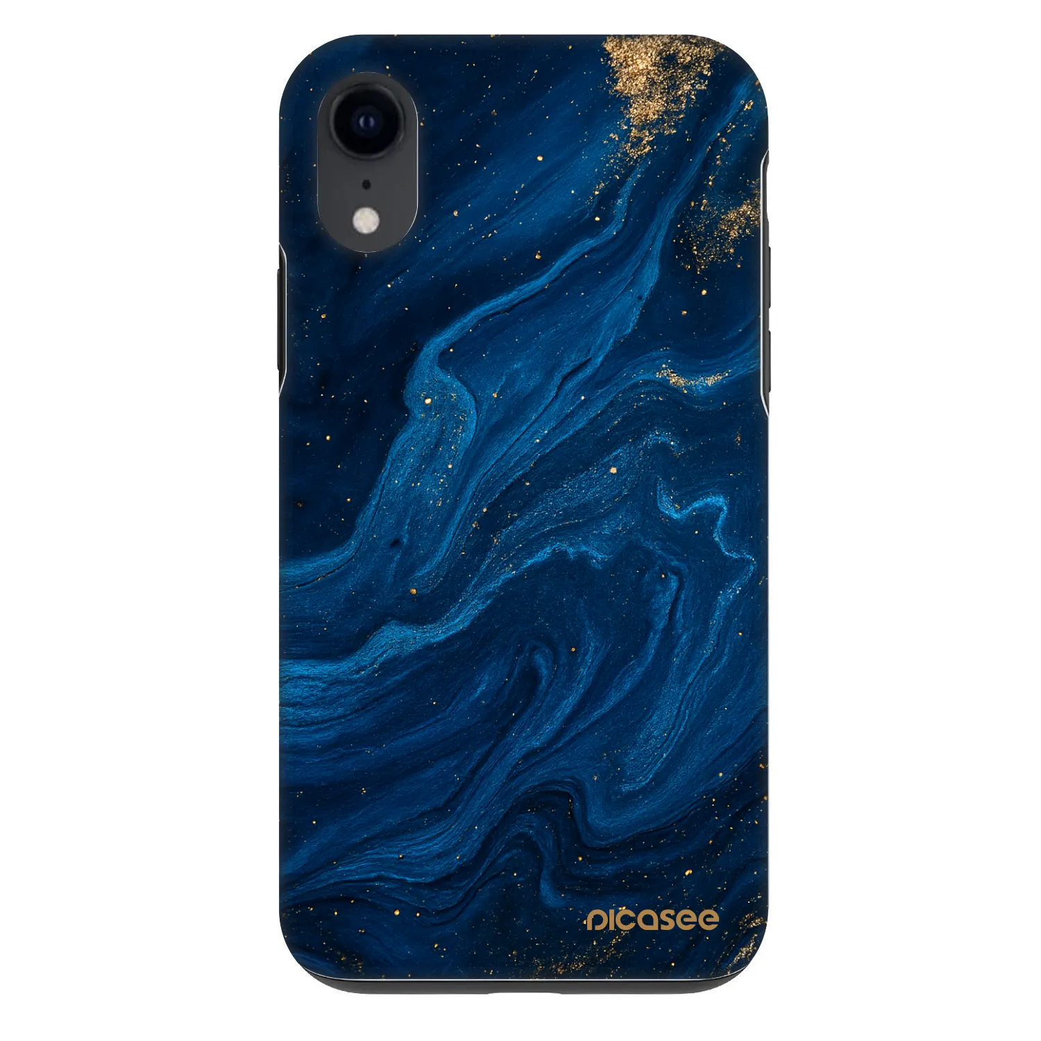 Picasee Fashion Case Apple iPhone XR - Blue