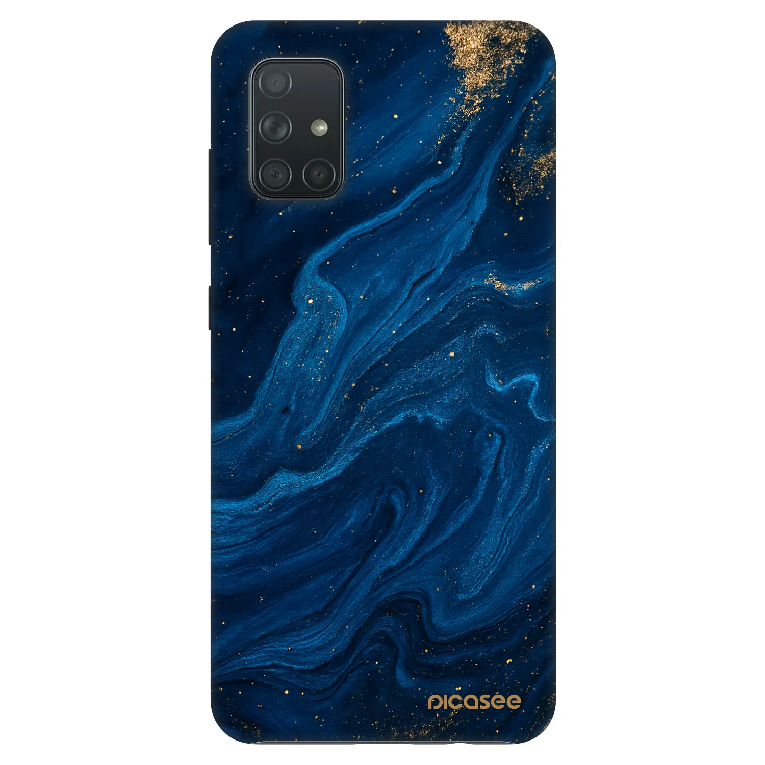Picasee Fashion Case Samsung Galaxy A71 A715F - Blue