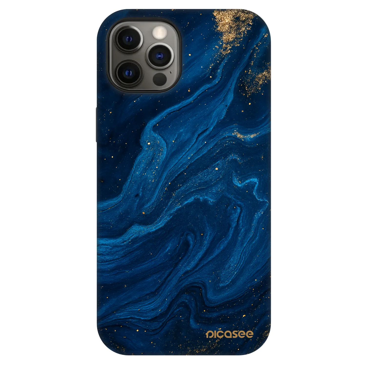 Picasee Fashion Case MagSafe Apple iPhone 12 Pro - Blue