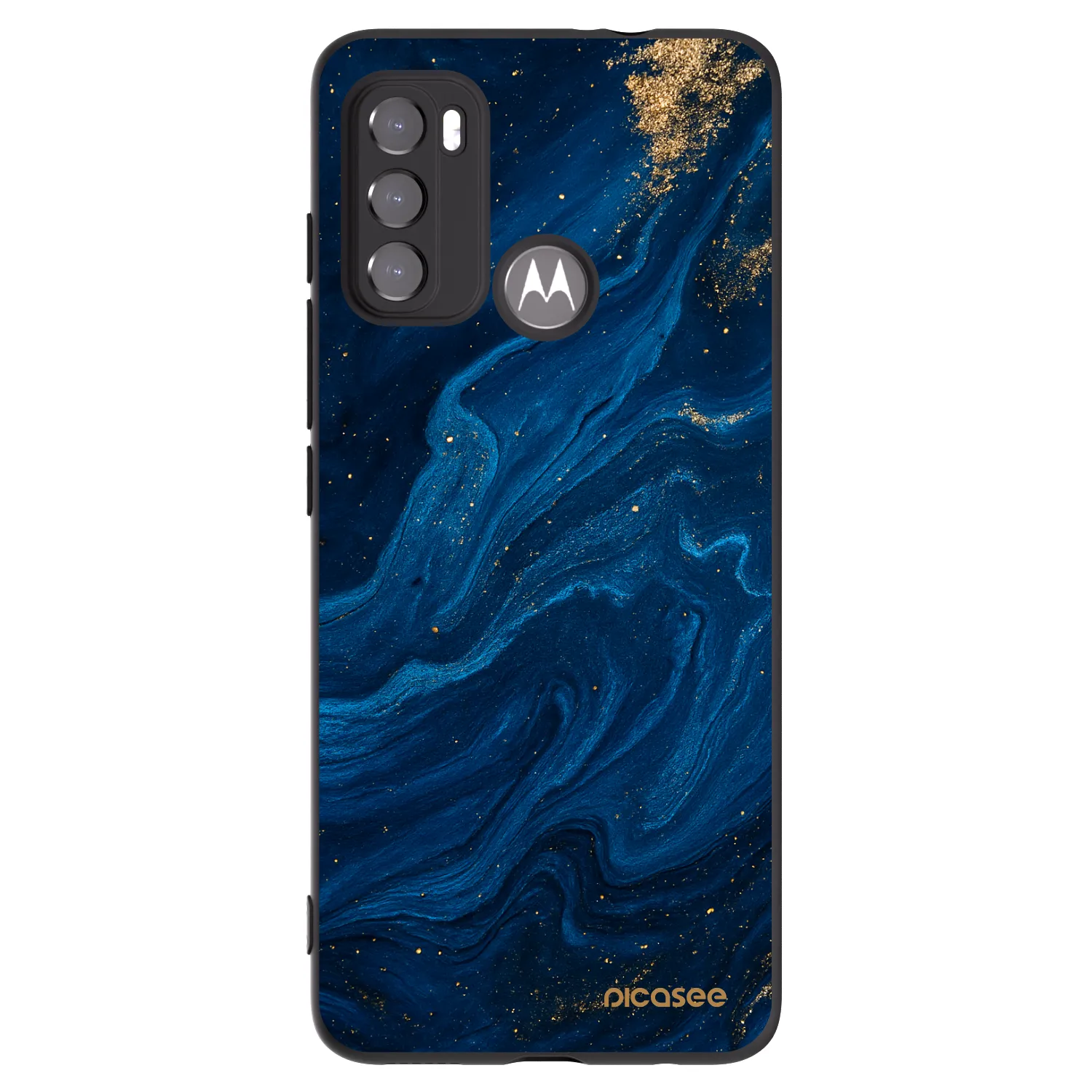 Picasee fekete szilikon tok az alábbi mobiltelefonokra Motorola Edge 60 5G - Blue