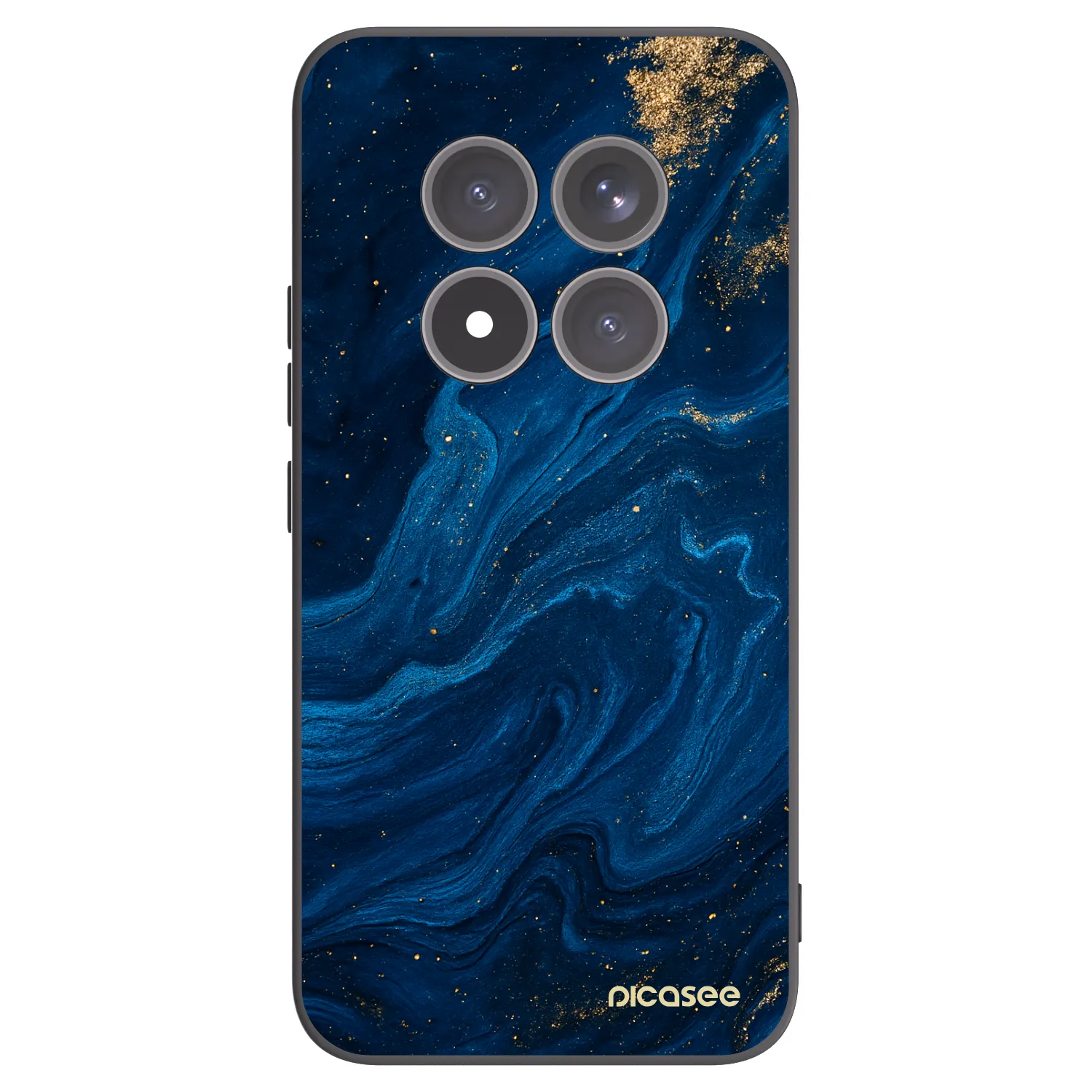 Picasee fekete szilikon tok az alábbi mobiltelefonokra Xiaomi Redmi Note 15 Pro+ - Blue