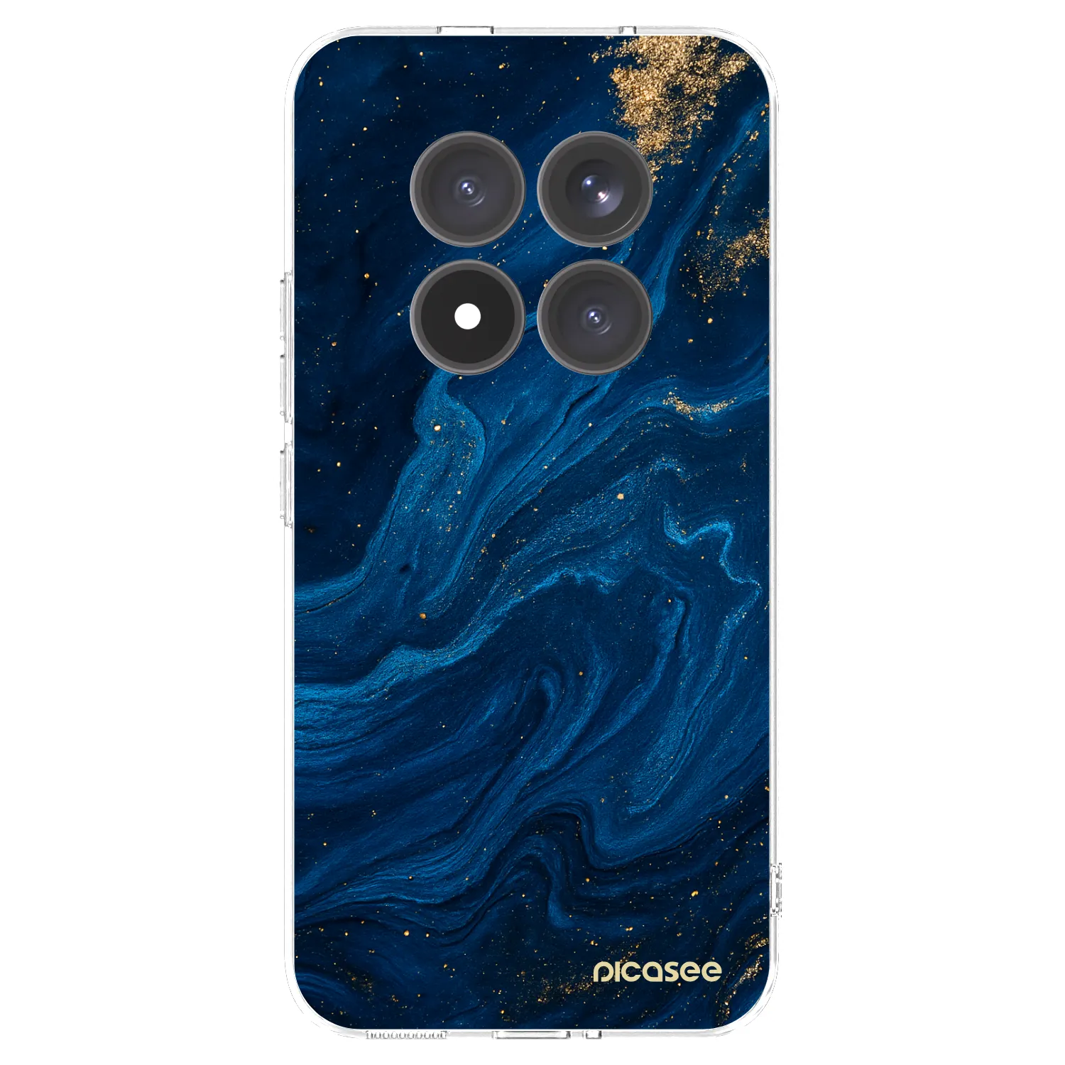 Picasee átlátszó szilikon tok az alábbi mobiltelefonokra Xiaomi Redmi Note 15 Pro+ - Blue