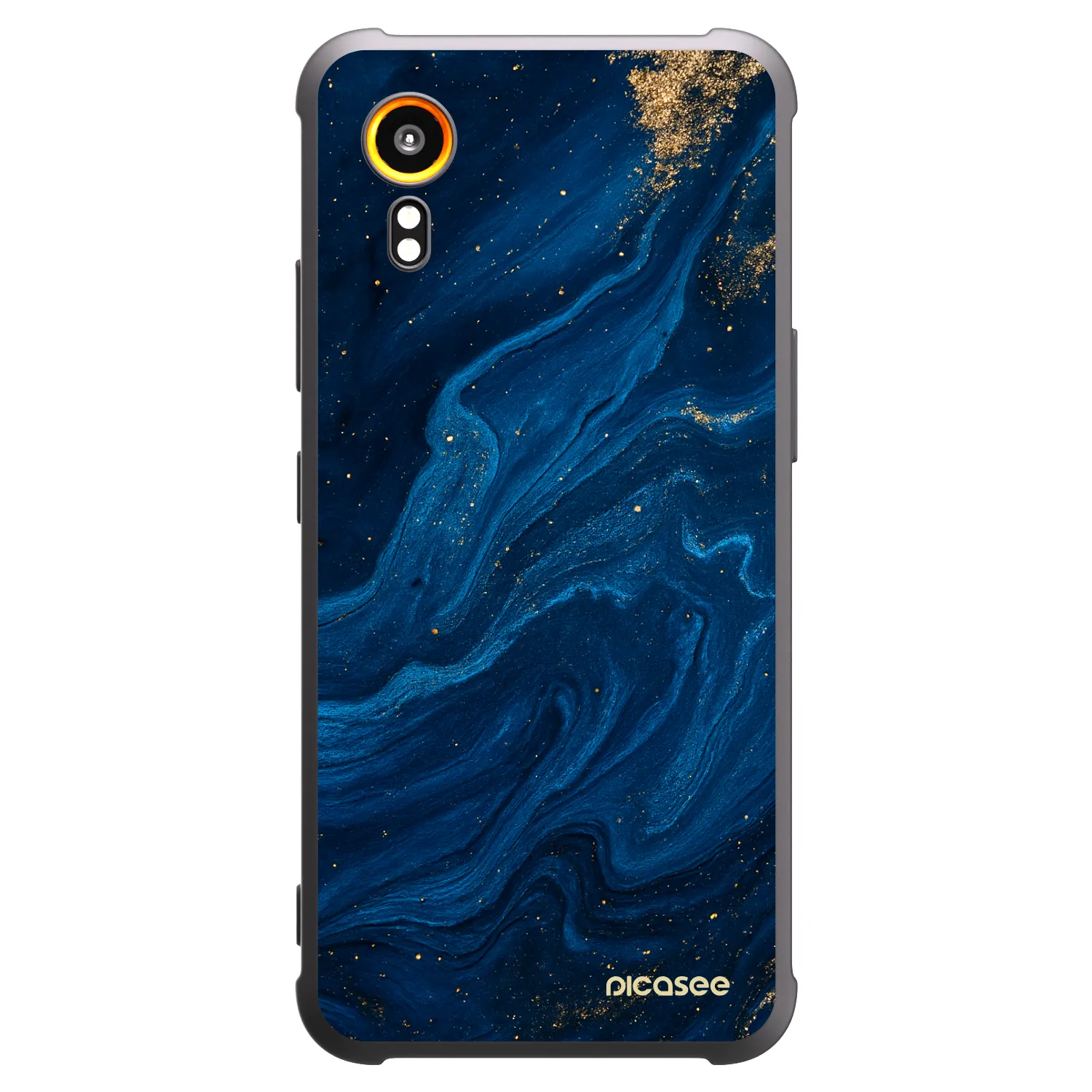 Picasee fekete szilikon tok az alábbi mobiltelefonokra Samsung Galaxy Xcover 7 - Blue