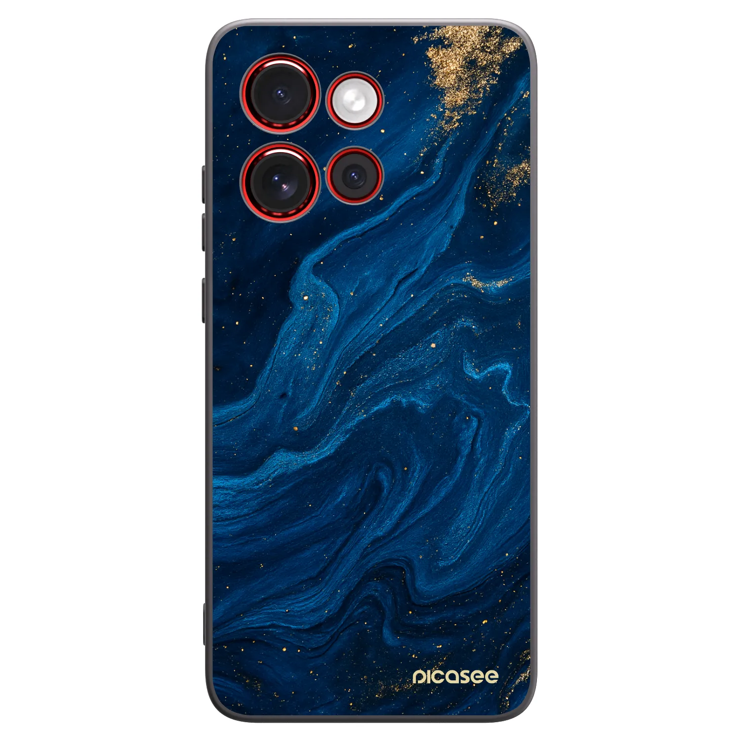 Picasee fekete szilikon tok az alábbi mobiltelefonokra Motorola Edge 60 Neo 5G - Blue