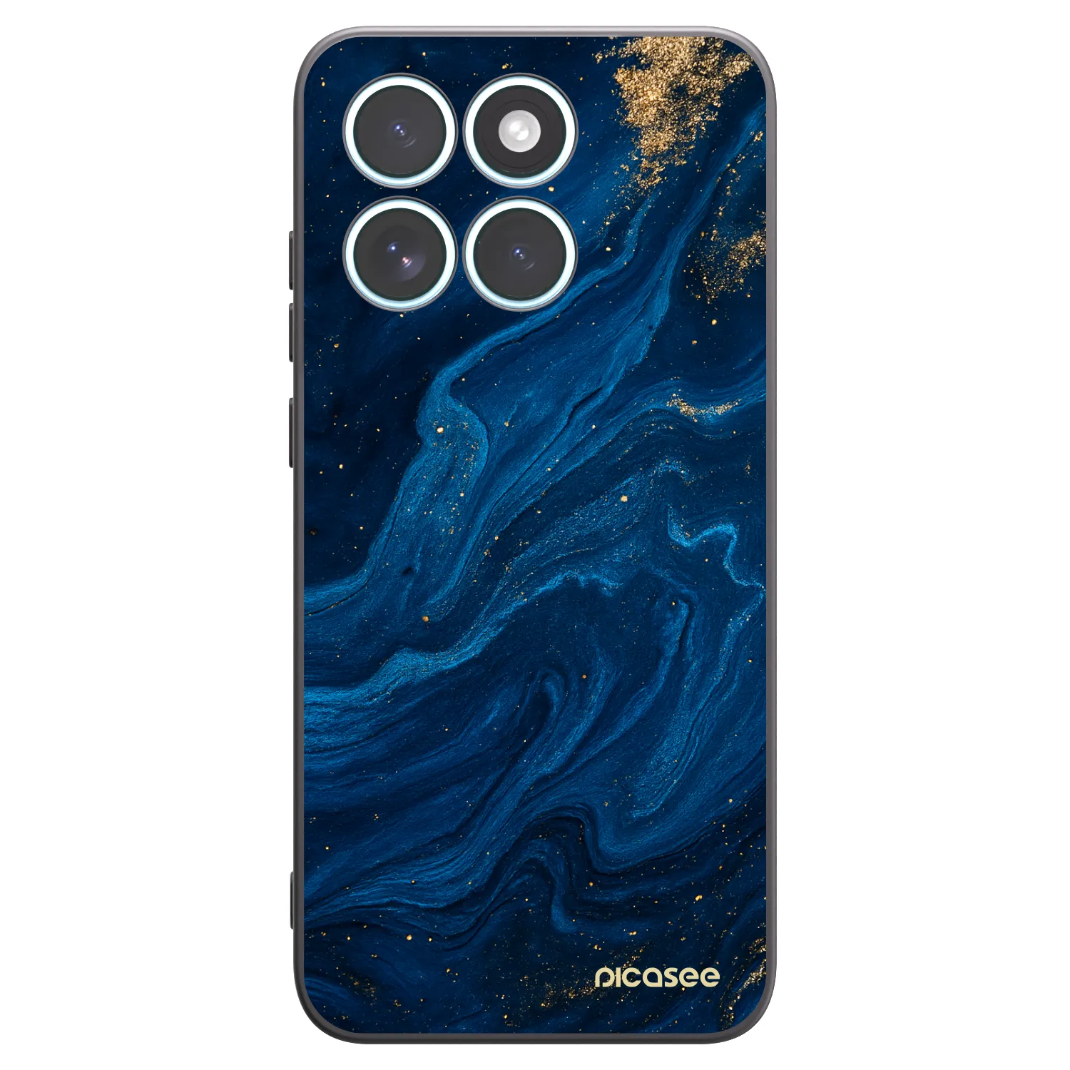 Picasee fekete szilikon tok az alábbi mobiltelefonokra Motorola Edge 70 Fusion - Blue