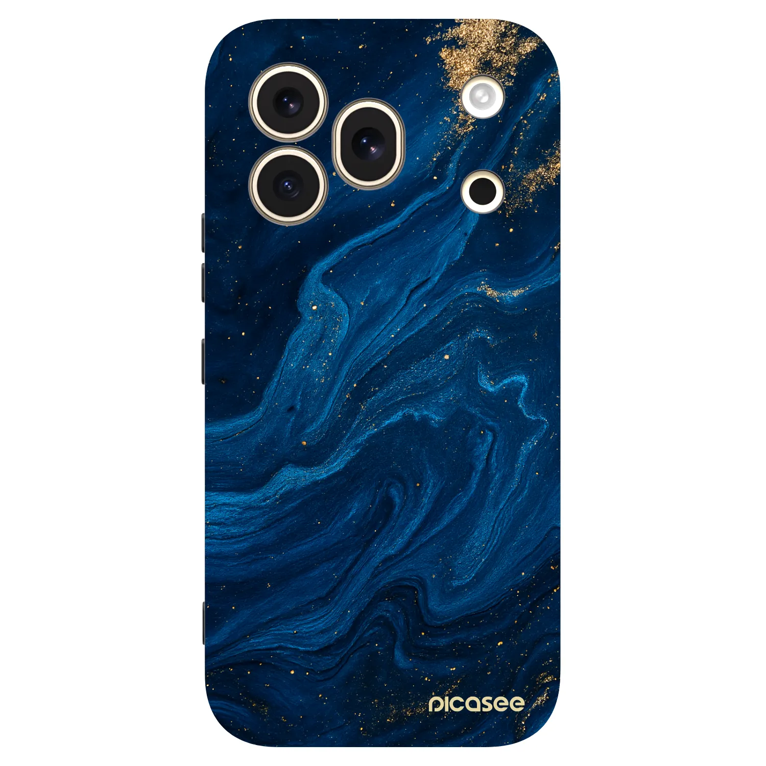 Picasee fekete szilikon tok az alábbi mobiltelefonokra Honor 600 Pro - Blue