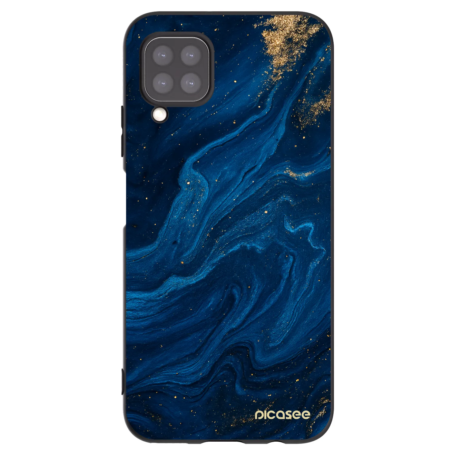Picasee fekete szilikon tok az alábbi mobiltelefonokra Huawei P40 Lite - Blue
