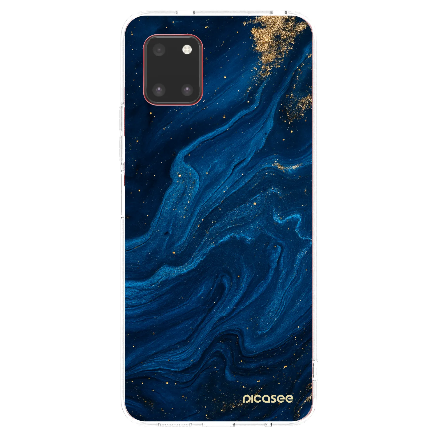 Picasee átlátszó szilikon tok az alábbi mobiltelefonokra Samsung Galaxy Note 10 Lite N770F - Blue