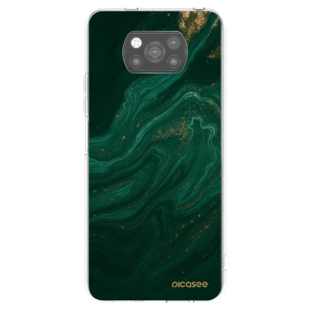 Picasee fekete szilikon tok az alábbi mobiltelefonokra Xiaomi Poco X3 - Green