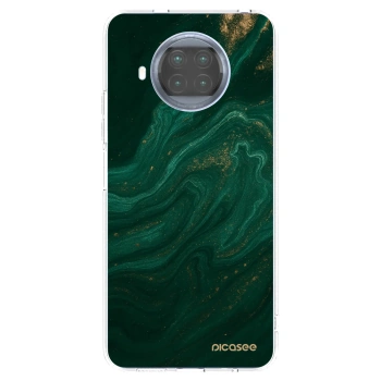 Picasee átlátszó szilikon tok az alábbi mobiltelefonokra Xiaomi Mi 10T Lite - Green