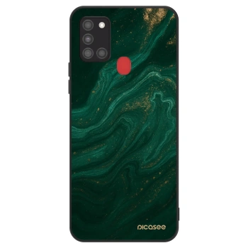 Szilikon tok erre a típusra Samsung Galaxy A21s - Green