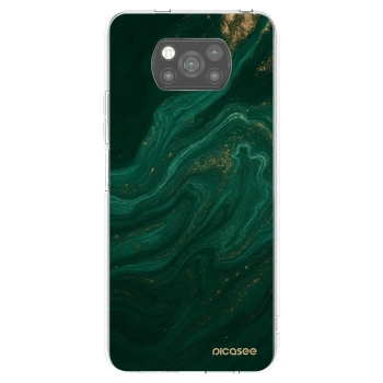 Picasee fekete szilikon tok az alábbi mobiltelefonokra Xiaomi Poco X3 Pro - Green