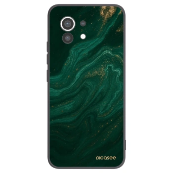 Picasee fekete szilikon tok az alábbi mobiltelefonokra Xiaomi Mi 11 - Green
