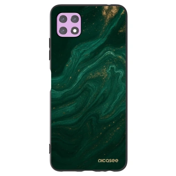 Picasee fekete szilikon tok az alábbi mobiltelefonokra Samsung Galaxy A22 A226B 5G - Green