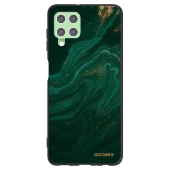 Picasee fekete szilikon tok az alábbi mobiltelefonokra Samsung Galaxy A22 A225F 4G - Green