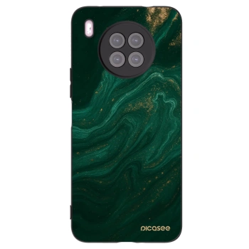 Picasee fekete szilikon tok az alábbi mobiltelefonokra Huawei Nova 8i - Green