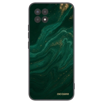Picasee fekete szilikon tok az alábbi mobiltelefonokra Realme 8i - Green