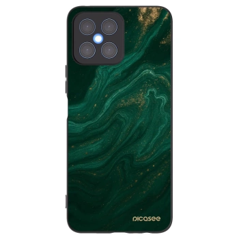 Picasee fekete szilikon tok az alábbi mobiltelefonokra Honor X8 4G - Green