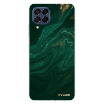 Picasee átlátszó szilikon tok az alábbi mobiltelefonokra Samsung Galaxy M53 5G - Green