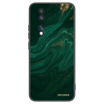 Picasee fekete szilikon tok az alábbi mobiltelefonokra Honor 70 - Green