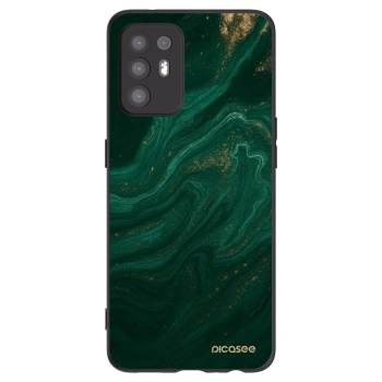 Picasee fekete szilikon tok az alábbi mobiltelefonokra OPPO A94 5G - Green