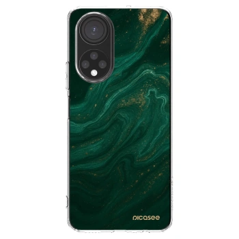 Picasee átlátszó szilikon tok az alábbi mobiltelefonokra Honor X7 - Green