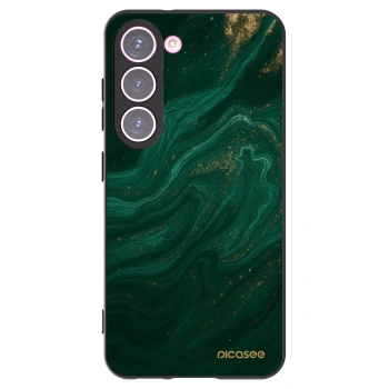 Picasee fekete szilikon tok az alábbi mobiltelefonokra Samsung Galaxy S23 5G - Green