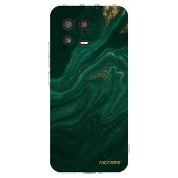 Picasee átlátszó szilikon tok az alábbi mobiltelefonokra Xiaomi 13 - Green
