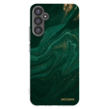 Picasee átlátszó szilikon tok az alábbi mobiltelefonokra Samsung Galaxy A34 5G A346B - Green