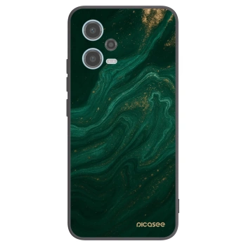 Picasee fekete szilikon tok az alábbi mobiltelefonokra Xiaomi Redmi Note 12 5G - Green