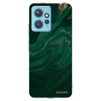 Picasee átlátszó szilikon tok az alábbi mobiltelefonokra Xiaomi Redmi Note 12 4G - Green