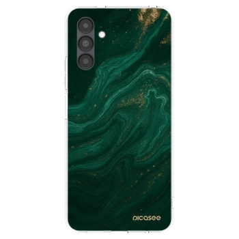 Picasee átlátszó szilikon tok az alábbi mobiltelefonokra Samsung Galaxy A04s A047F - Green