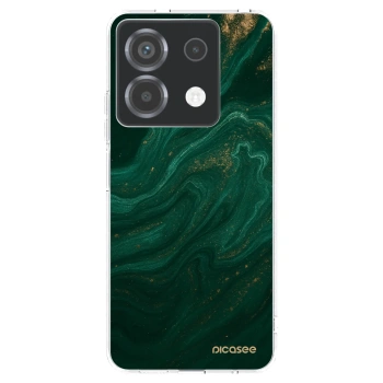 Picasee átlátszó szilikon tok az alábbi mobiltelefonokra Xiaomi Poco X6 - Green