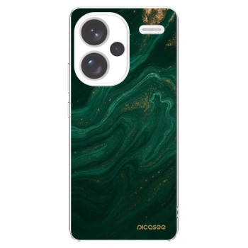 Picasee átlátszó szilikon tok az alábbi mobiltelefonokra Xiaomi Redmi Note 13 Pro+ 5G - Green