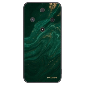 Picasee fekete szilikon tok az alábbi mobiltelefonokra Honor Magic6 Lite 5G - Green