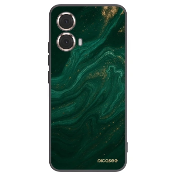 Picasee fekete szilikon tok az alábbi mobiltelefonokra Motorola Moto G85 - Green