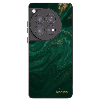 Picasee fekete szilikon tok az alábbi mobiltelefonokra OnePlus 12 5G - Green