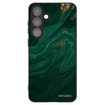 Picasee fekete szilikon tok az alábbi mobiltelefonokra Samsung Galaxy S25+ 5G - Green