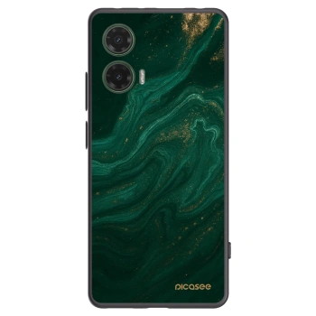 Picasee fekete szilikon tok az alábbi mobiltelefonokra Motorola Moto G35 5G - Green