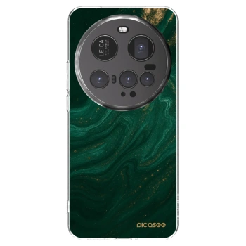 Picasee átlátszó szilikon tok az alábbi mobiltelefonokra Xiaomi 15 Ultra - Green