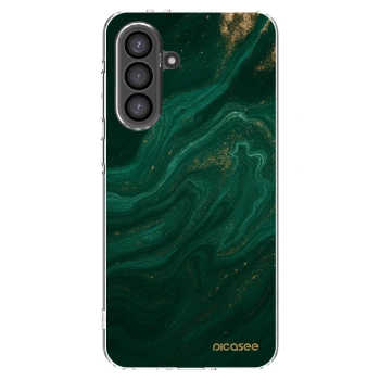 Picasee átlátszó szilikon tok az alábbi mobiltelefonokra Samsung Galaxy A56 5G A566B - Green