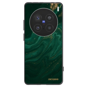 Picasee fekete szilikon tok az alábbi mobiltelefonokra Vivo X200 Pro - Green