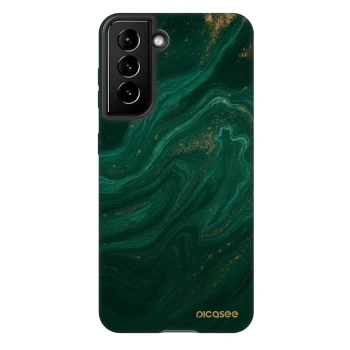 Szilikon tok erre a típusra Samsung Galaxy S21 5G G991B - Green