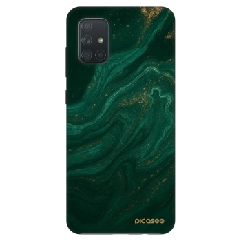 Szilikon tok erre a típusra Samsung Galaxy A71 A715F - Green
