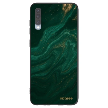 Picasee fekete szilikon tok az alábbi mobiltelefonokra Samsung Galaxy A70 A705F - Green