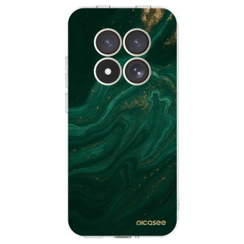 Picasee átlátszó szilikon tok az alábbi mobiltelefonokra Xiaomi Redmi Note 15 Pro 4G - Green